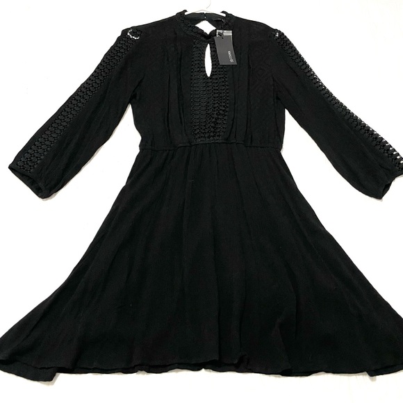 19 Cooper Women’s Black Lace Dress - Picture 8 of 13